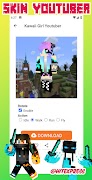 Skin Youtuber HD for Minecraft 截图 2