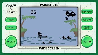PARACHUTE: 80s arcade games Screenshot 6