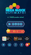 Hexa Block Ultimate - with spin! Logic Puzzle Game 截图 5