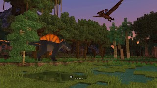 Advanced Dinosaurs Mod For Minecraft تصوير الشاشة 3