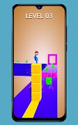 Cube Stack Evolution Runner 3D imagem de tela 1