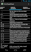 VimCheatSheet screenshot 1