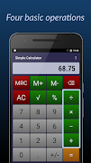 Simple Calculator screenshot 1