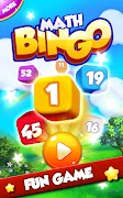 برنامه‌نما Math Bingo عکس از صفحه