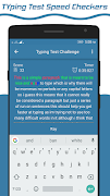 Typing Speed Test скриншот 3