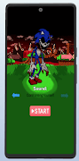 FNF mod Sonik EXE Test 海报
