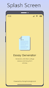 Essay Generator 截图 7