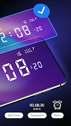 Uhr Hintergrund - Digitaluhr Screenshot 7