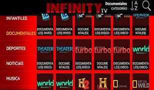 infinity TV capture d'écran 4