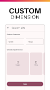 DzynMode: Offline Poster Maker 截圖 7