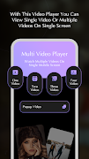 Multiple Video Player Popup screenshot 1