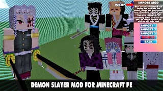 Demon Slayer Mod for Minecraft 截图 2