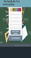 Weekly Time Table screenshot 1