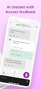 برنامه‌نما مکالمه انگلیسی با هوش مصنوعی عکس از صفحه