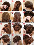 Poster Treccia Acconciature Tutorial