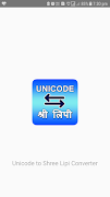 Unicode to Shree Lipi Converte 포스터