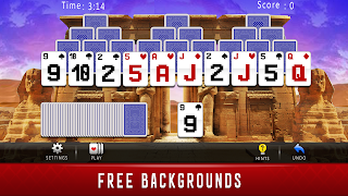 TriPeaks Solitaire Classic تصوير الشاشة 2