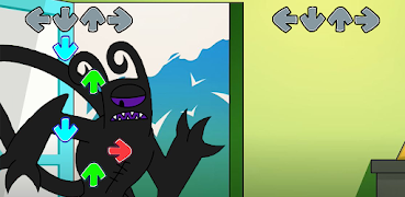 FNF BadBad Ban Ban Mod Funkin 截图 2