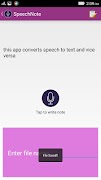 Speech Note Screenshot 2