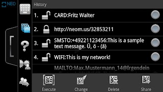 NeoReader QR & Barcode Scanner スクリーンショット 3