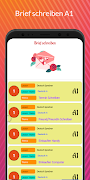 Brief schreiben Deutsch A1 poster