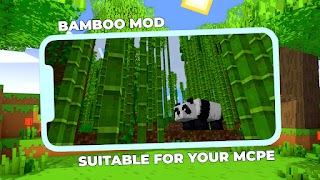 Bamboo Mod for Minecraft PE imagem de tela 2