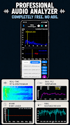 برنامهنما FNam FFT Spectrogram Analyzer عکس از صفحه