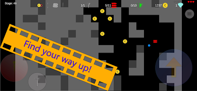 Skychaser2D - Block Maze Game स्क्रीनशॉट 2