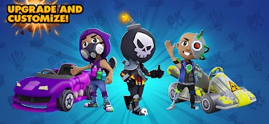 Boom Karts Multiplayer Racing 截图 1