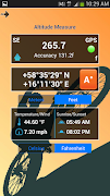 Altimeter GPS Calculator Pro syot layar 4
