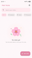 Met Note: Keep Notes screenshot 1