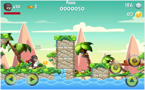 Ninja Run Jump ภาพหน้าจอ 3