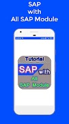 SAP with all SAP Module poster