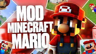 Mod Super Minecraft Mario poster