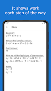 Quadratic Equation Solver screenshot 2