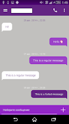 پوستر L Violet FO