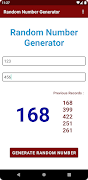 Random Number Generator 截圖 1