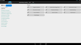 Liquid Galaxy Controller Screenshot 1