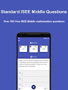 برنامه‌نما ISEE Middle Level Math Test &  عکس از صفحه
