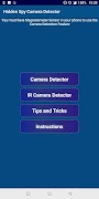 Hidden Camera Detector-Antispy ảnh chụp màn hình 1