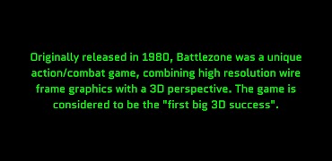 برنامه‌نما Battlezone عکس از صفحه