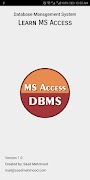 Learn MS Access DBMS Poster