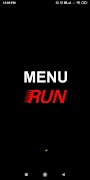 Poster Menu Run