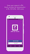 Support Modi Ki Notes الملصق