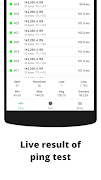 Red Ping: packet loss tester screenshot 1