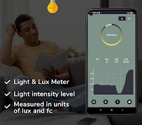 Light Detector - Lux Meter تصوير الشاشة 1