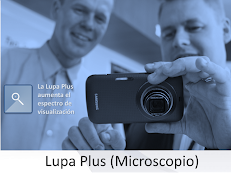 Kaca pembesar (mikroskop) poster