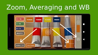 برنامه‌نما ColorMeter camera color picker عکس از صفحه