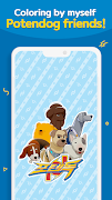 PotenDogs Coloring Book الملصق