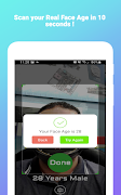 6 Schermata AI Face Age Detector